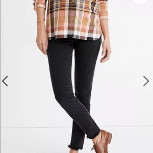 Madewell Side Panel Skinny Maternity Jeans Size 24